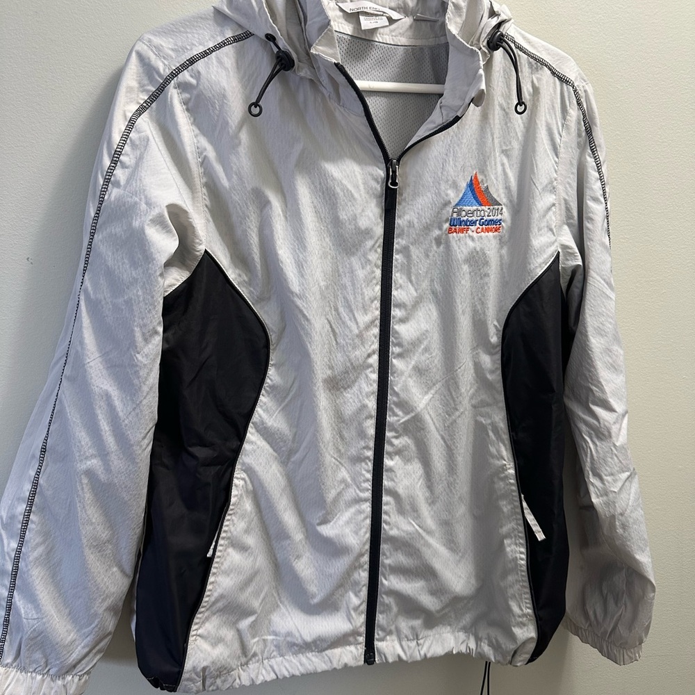 Ladies Lightweight Jacket – Alberta 2014 Winter Games Crest – Size L